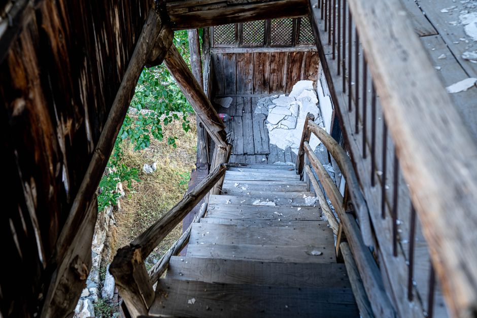 monte-escalier à Formerie